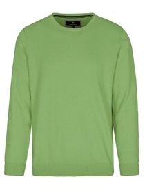Rundhals Pullover - FRED - Olive