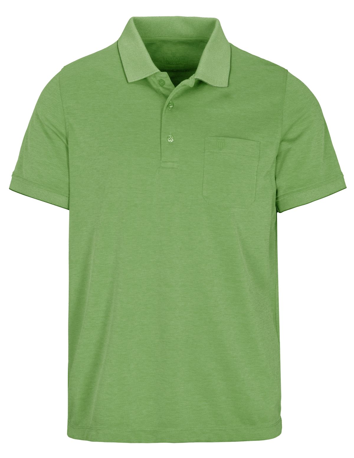 Poloshirt  mit Label-Stickerei  - Green