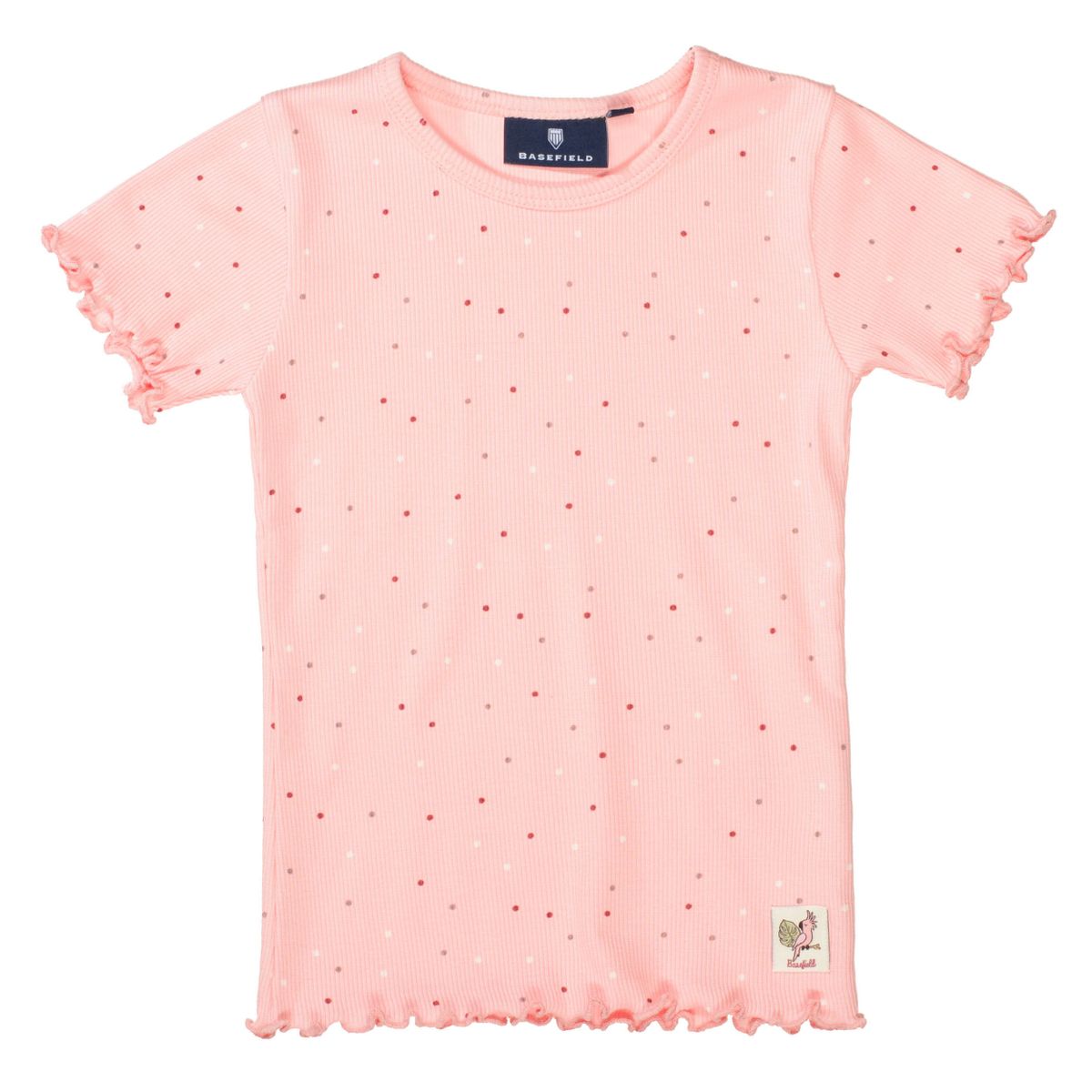 T-Shirt mit Allover-Pünktchen-Print - Pearl