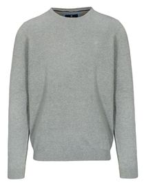 Pullover mit meliertem Design - Grey Melange
