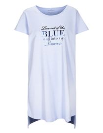ORGANIC COTTON Homewear Nachthemd mit Front-Print