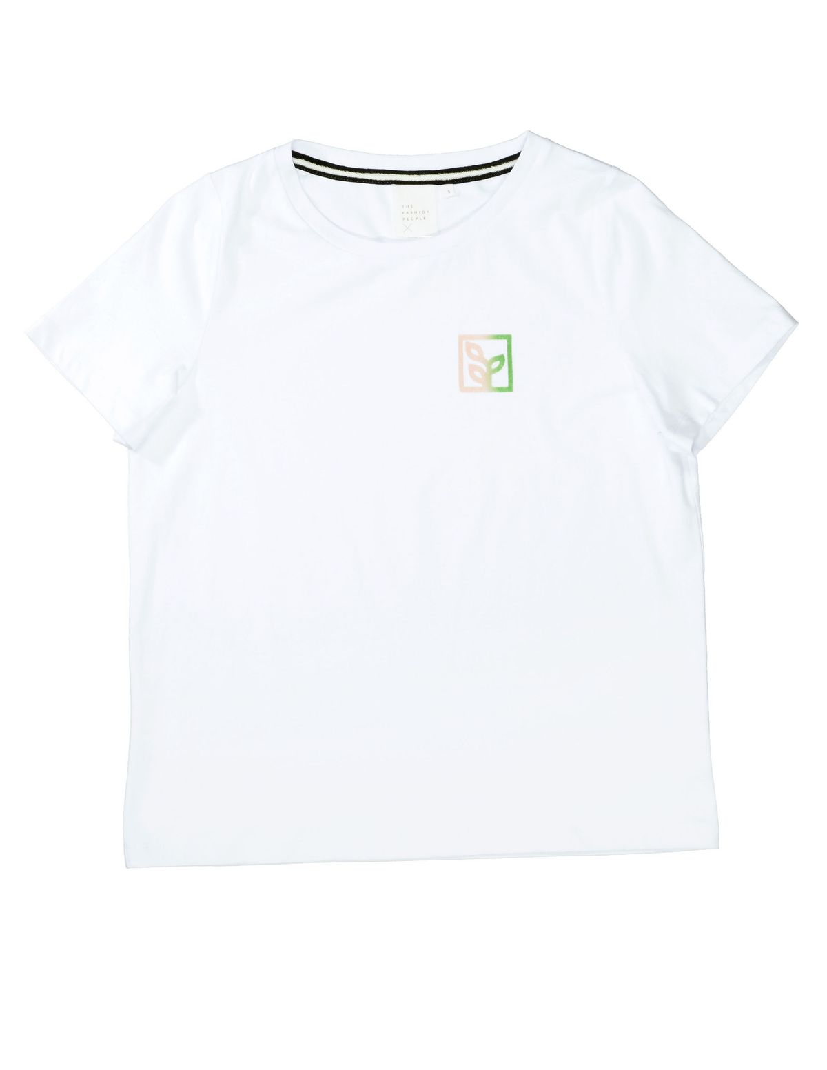 T-Shirt mit Chest-Print - BRIGHT WHITE