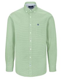 Freizeithemd - Modern Fit mit Button-Down-Kragen - Coast Green