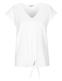 T-Shirt Struktur - Bright White