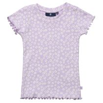 T-Shirt mit Blümchen-Print - Pastel Lilac