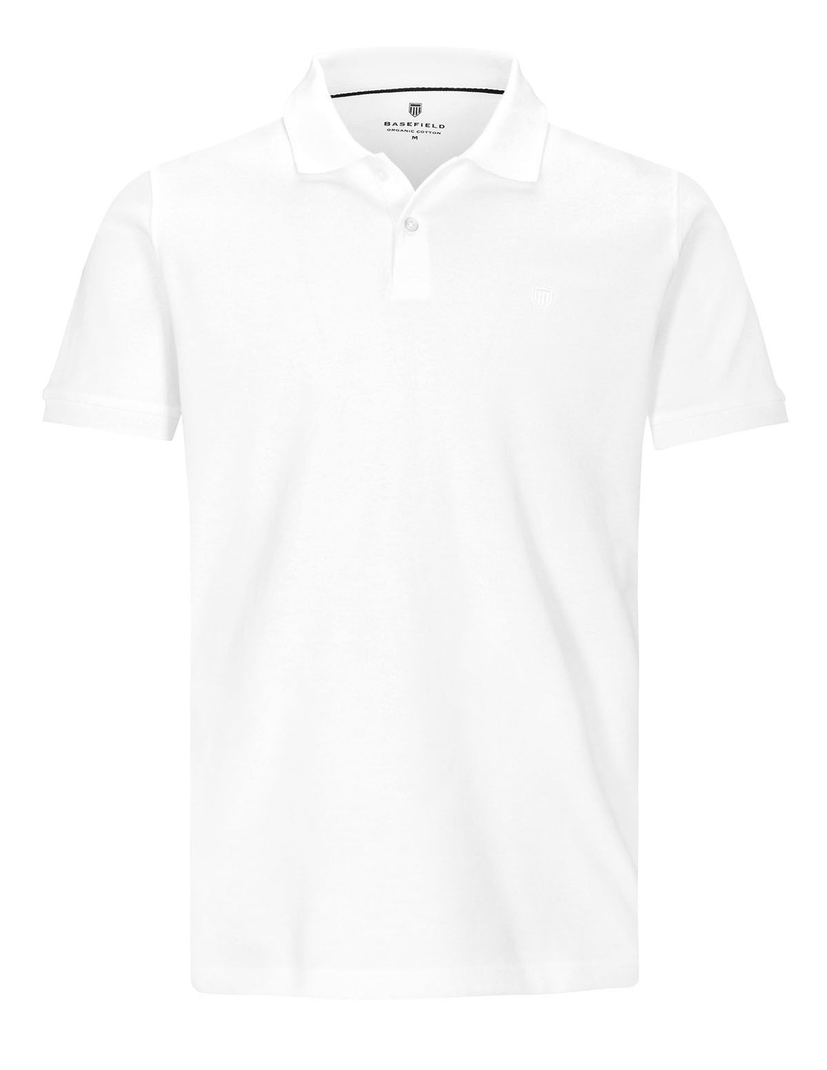 Poloshirt ORGANIC COTTON - Weiß