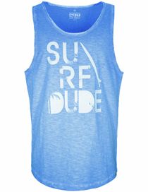 Tanktop Surf Dude - Summer Blue
