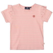BASEFIELD T-Shirt im Streifen-Design - Vintage Rose