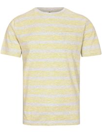 T-Shirt mit Streifen - Bright Lemon