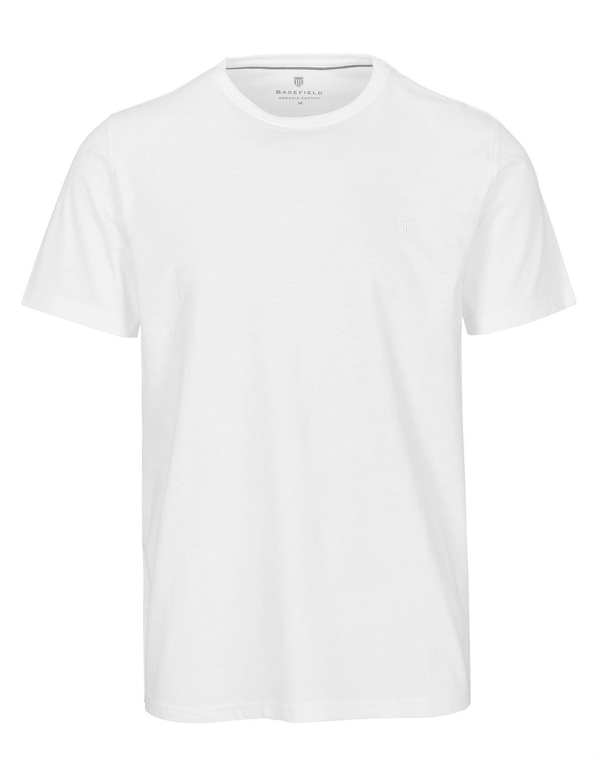 T-Shirt  aus Bio-Baumwolle - Weiß