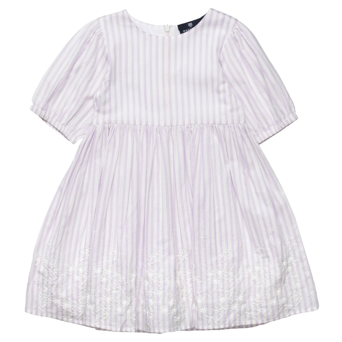 Kleid im Allover-Streifen-Design - Pastel Lilac