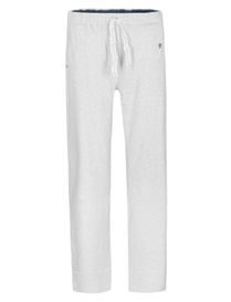 HOMEWEAR Pyjama Hose mit Tunnelzug - Grey Melange