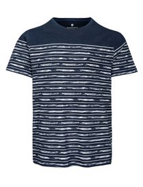 Rundhals T-Shirt - Blue Navy
