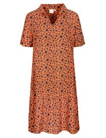 Kleid mit Allover-Print - Mango Sorbet