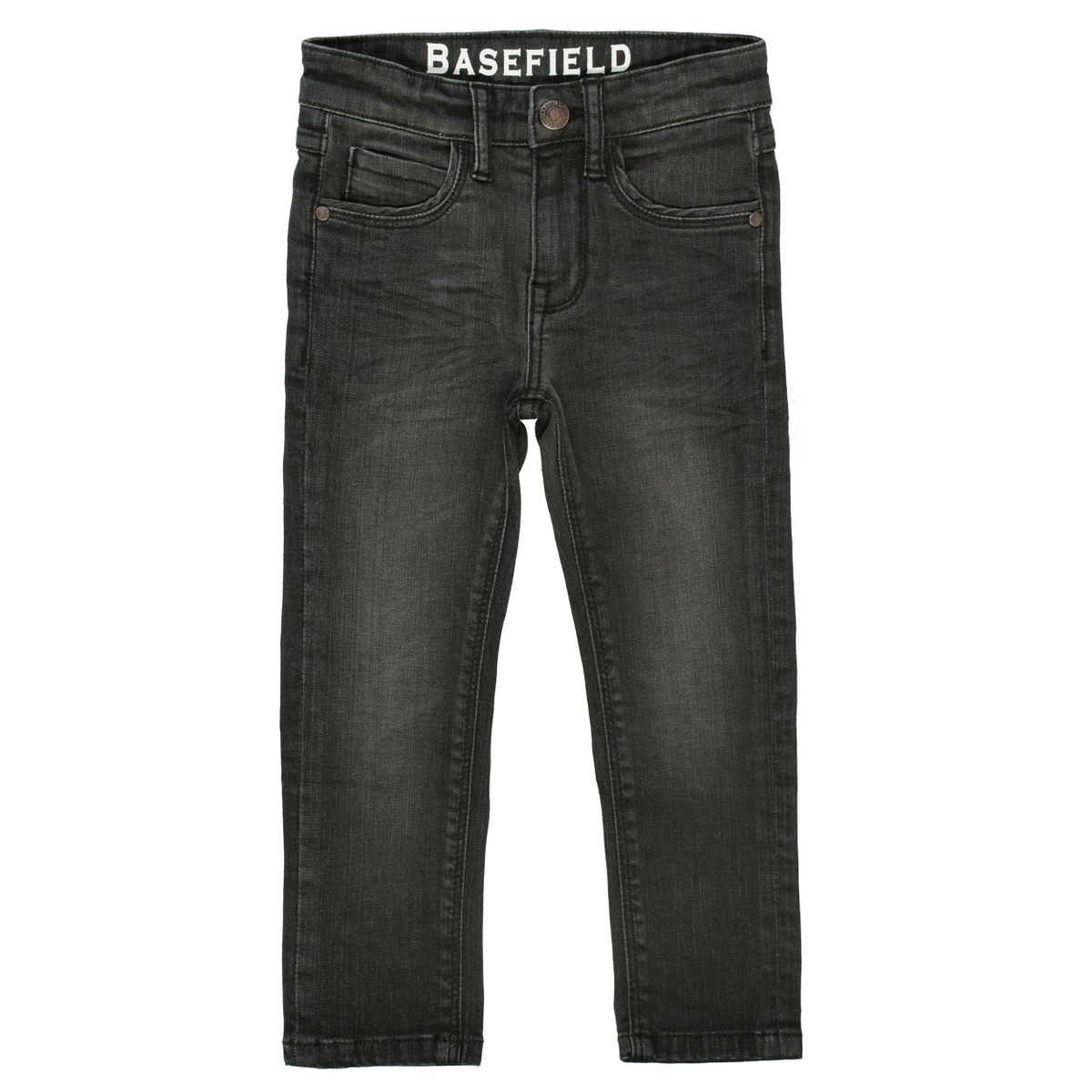 BASEFIELD Jeans mit verwaschener Optik - Dark Anthra