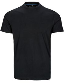 Basic T-Shirt mit Rundhalsausschnitt - Schwarz