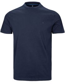 Basic T-Shirt mit Rundhalsausschnitt - Nachtblau
