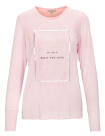 T-Shirt - NELLE mit Front-Print - Orchid Pink