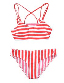 Bikini Streifen - Rot Weiss 