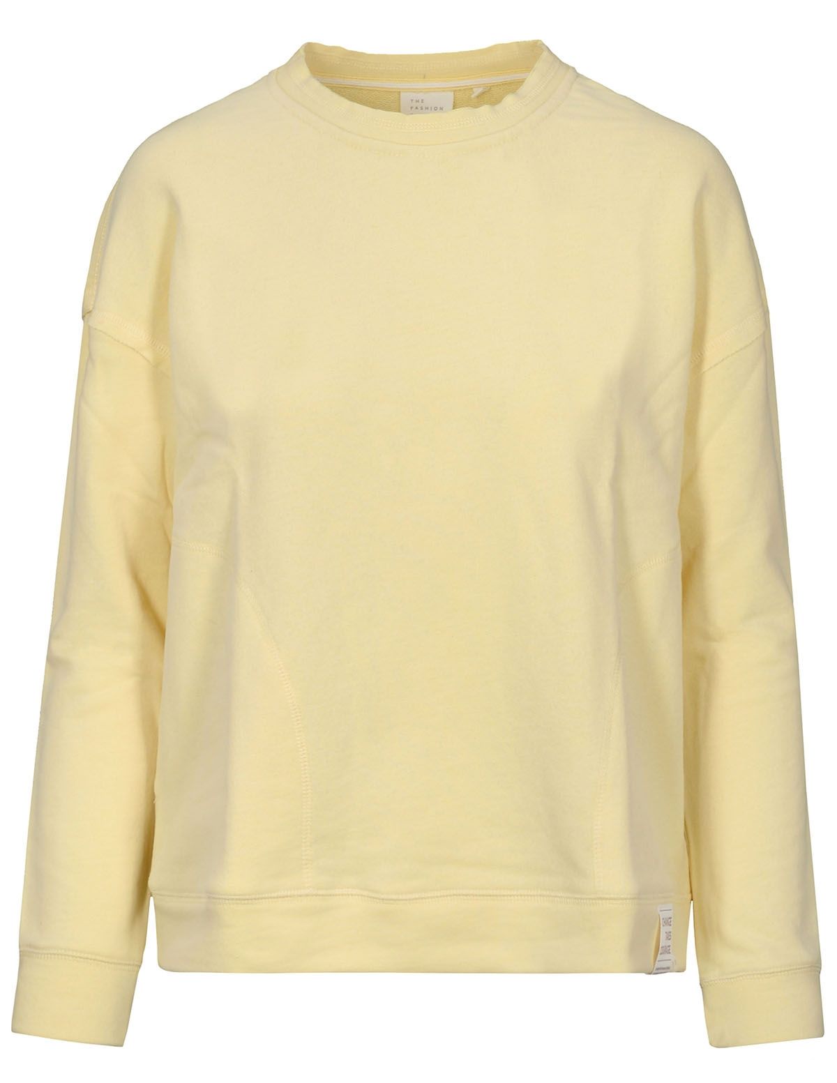Sweatshirt  aus Bio-Baumwolle - Butter