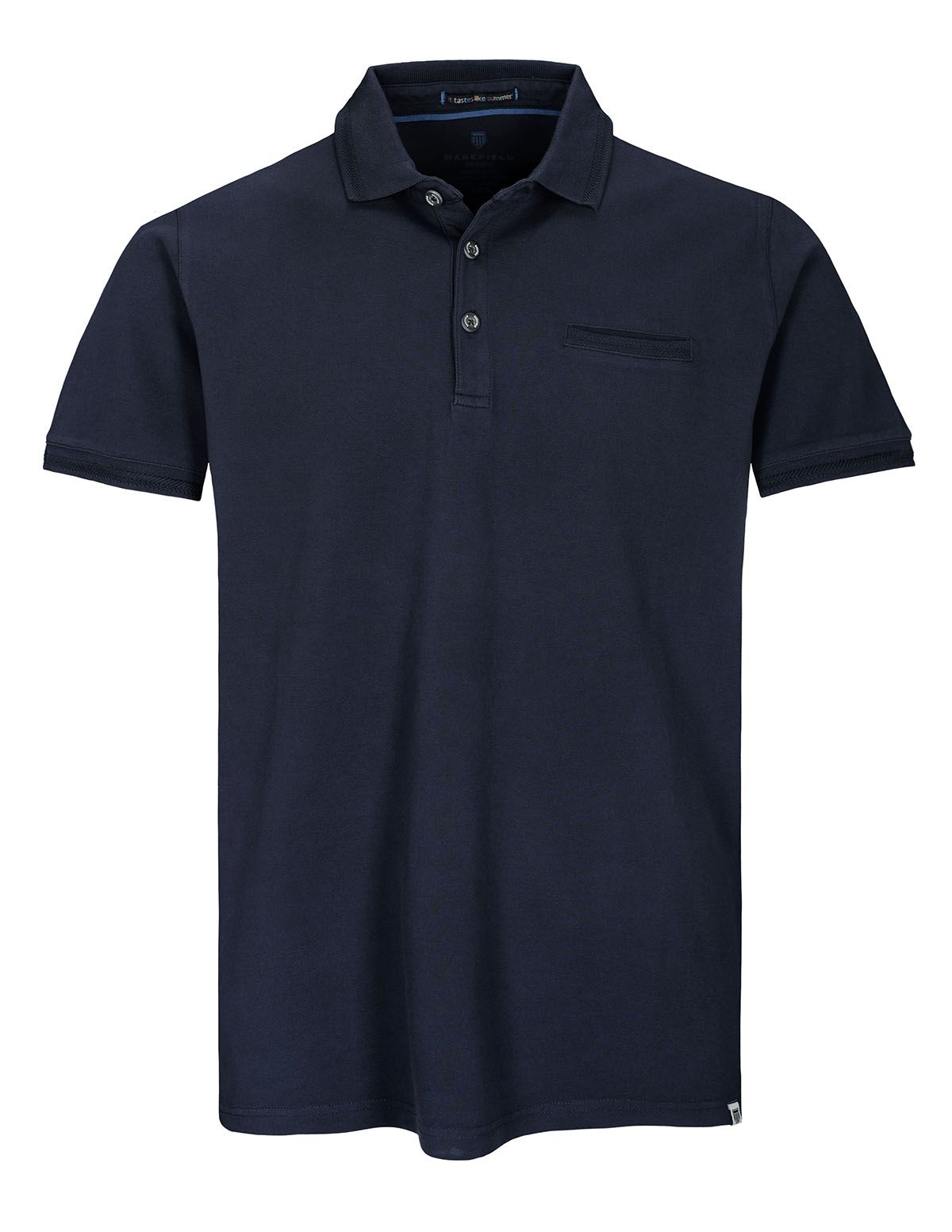 Polo Shirt mit Struktur-Muster