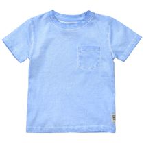 T-Shirt mit Brusttasche  - Sky Blue 